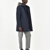 Uomo Manuel Ritz Cappotti E Giacconi | Trench Imbottito Soft Shell Stretch Blu