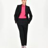 Donna Manuel Ritz Camicie | Camicia Regular Twill Misto Cotone Stretch Rosso