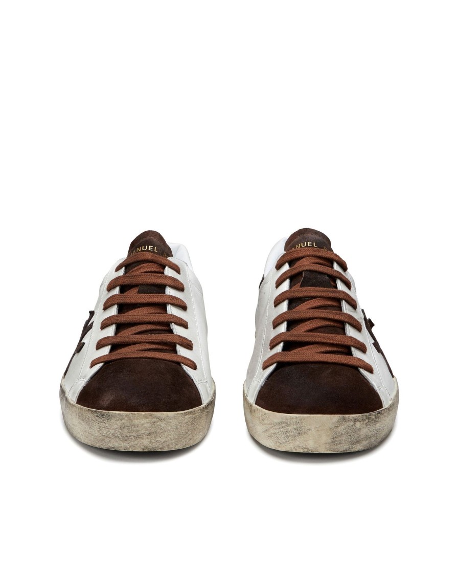 Uomo Manuel Ritz Sneakers | Sneakers Vintage Marrone