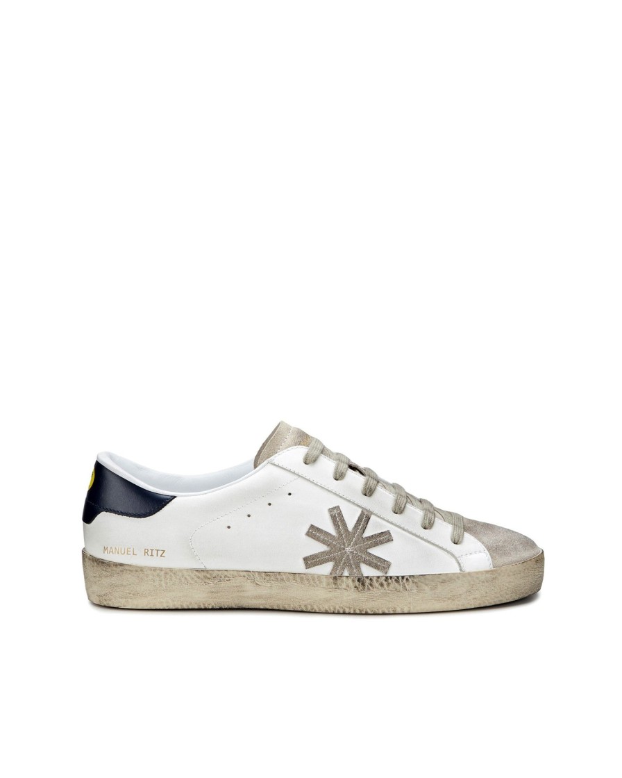 Uomo Manuel Ritz Sneakers | Sneakers Vintage Beige