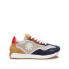 Uomo Manuel Ritz Sneakers | Running In Pelle Beige